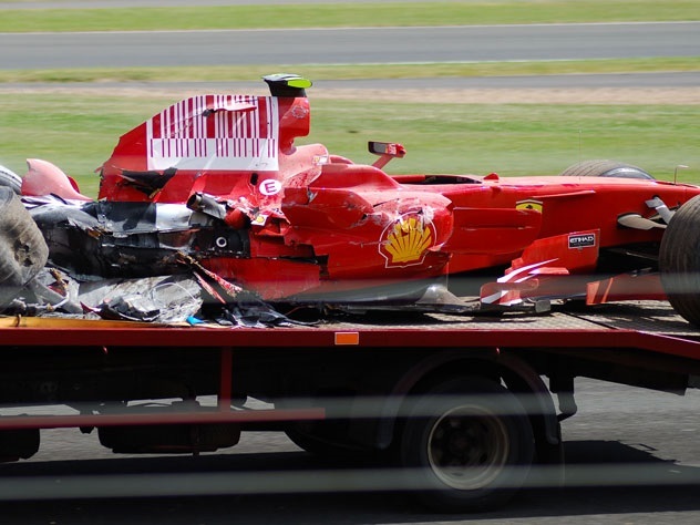 5 самых страшных аварий в «Формуле-1»