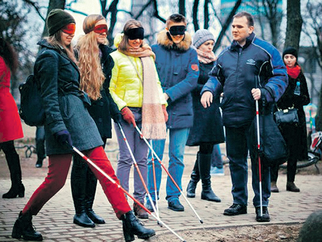 Незрячий петербуржец организовал экскурсии по Северной столице