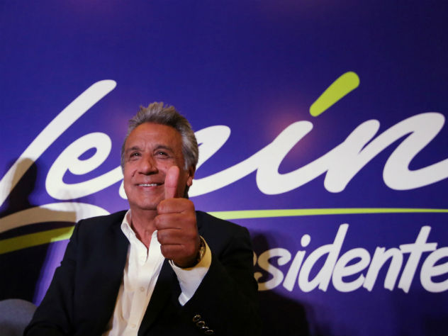 На выборах в Эквадоре лидирует Ленин Морено