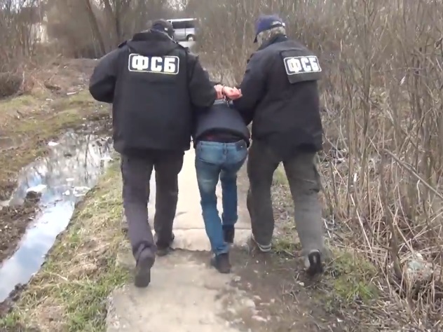 В Сети появилось видео задержания одного из организаторов теракта в Петербурге