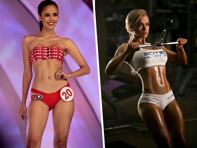Мисс Мира против чемпионок по фитнес-бикини. Чья красота привлекает больше?
