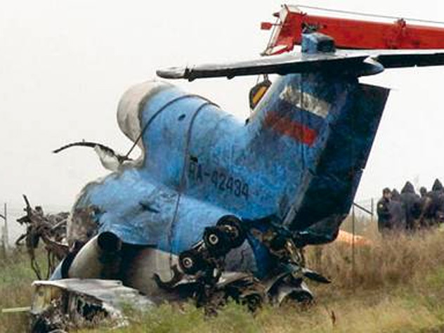Авиакатастрофа в Ярославле ЯК-42 с командой «Локомотив» на борту