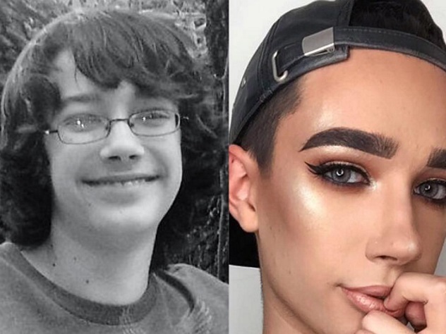 17-летний юноша раскрутил миклоблог шокирующим макияжем