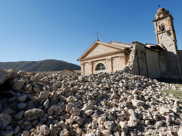 После землетрясений в Италии Апеннины стали ниже