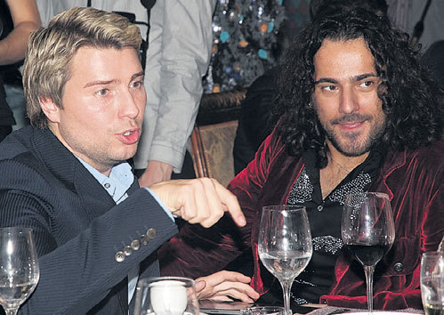 Николай с сердечным другом Рахманом