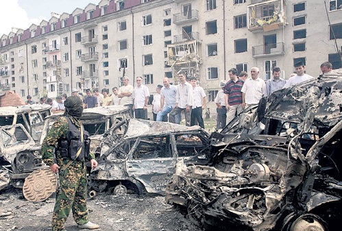 Результат теракта в столице Ингушетии