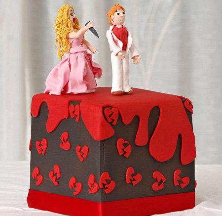 Британський кондитер придумала торти для розлучень