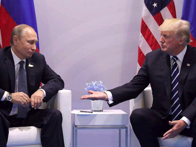 Эксперт расшифровал рукопожатие Путина и Трампа
