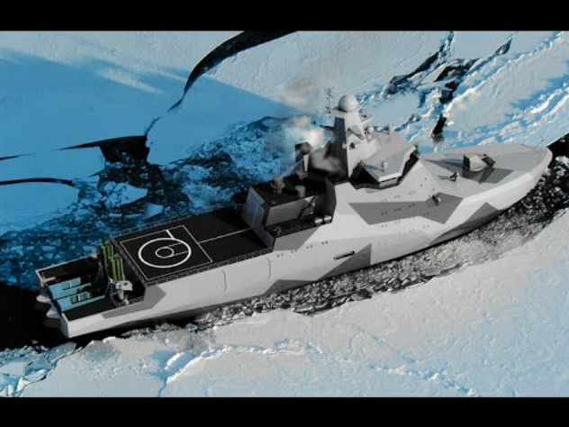 Российский атомный боевой ледокол с лазерной пушкой напугал США