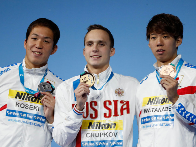 Россиянин Чупков завоевал золото на чемпионате мира по плаванию