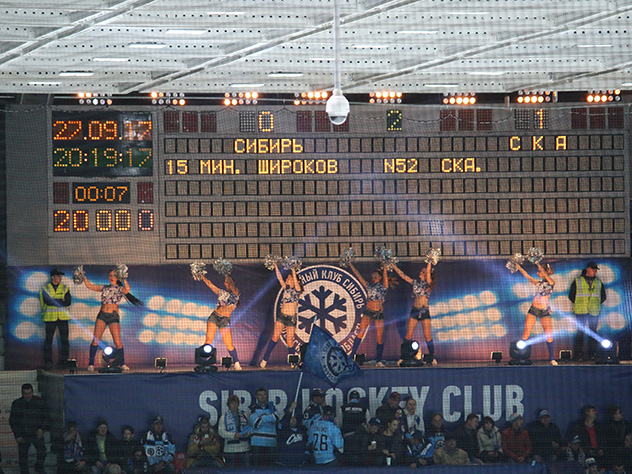 Рекордная серия побед питерского СКА продолжилась в Новосибирске