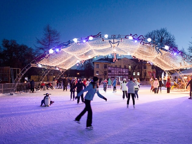 Московские парки анонсировали открытие зимнего сезона