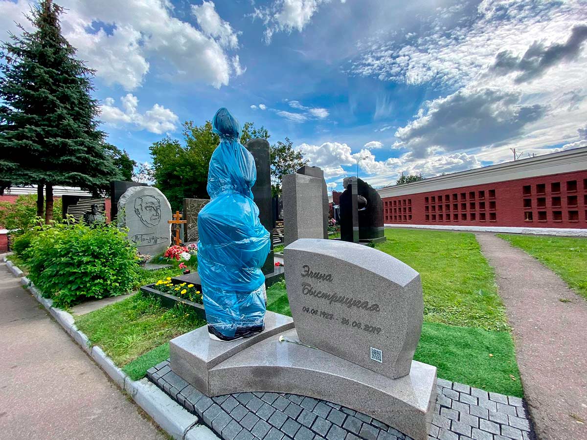 Могила элины быстрицкой на новодевичьем кладбище фото