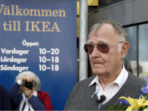 Скончался один из богатейших людей мира, основатель IKEA Ингвар Кампрад