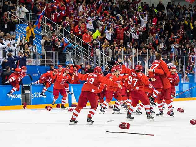 Поздравления российским хоккеистам: от Путина до португальца Данни