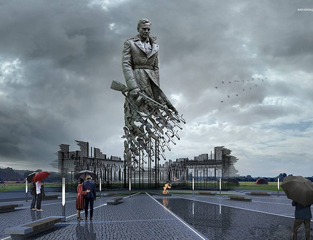 В Тверской области возведут мемориал «Я убит подо Ржевом» по проекту белгородского скульптора
