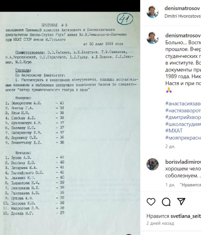 «Никто и никогда не видел»: обнародованы уникальные документы про Заворотнюк