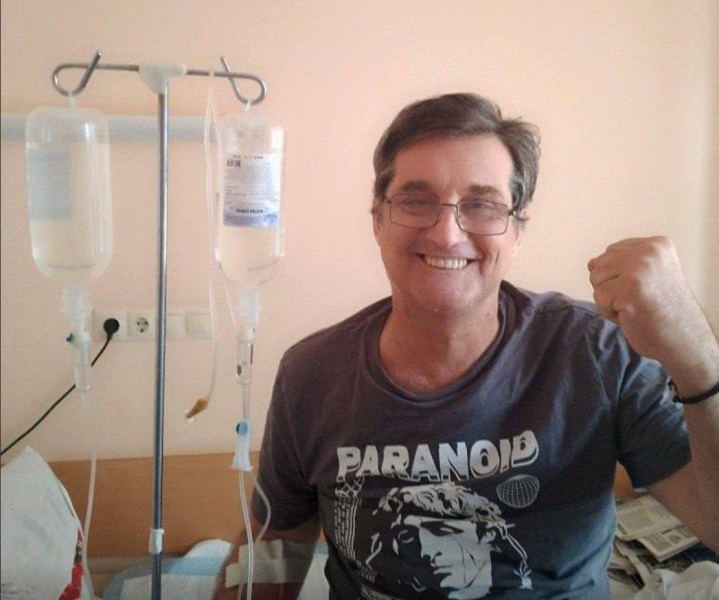 Похудевший и бледный: первое фото Отара Кушанашвили из больницы
