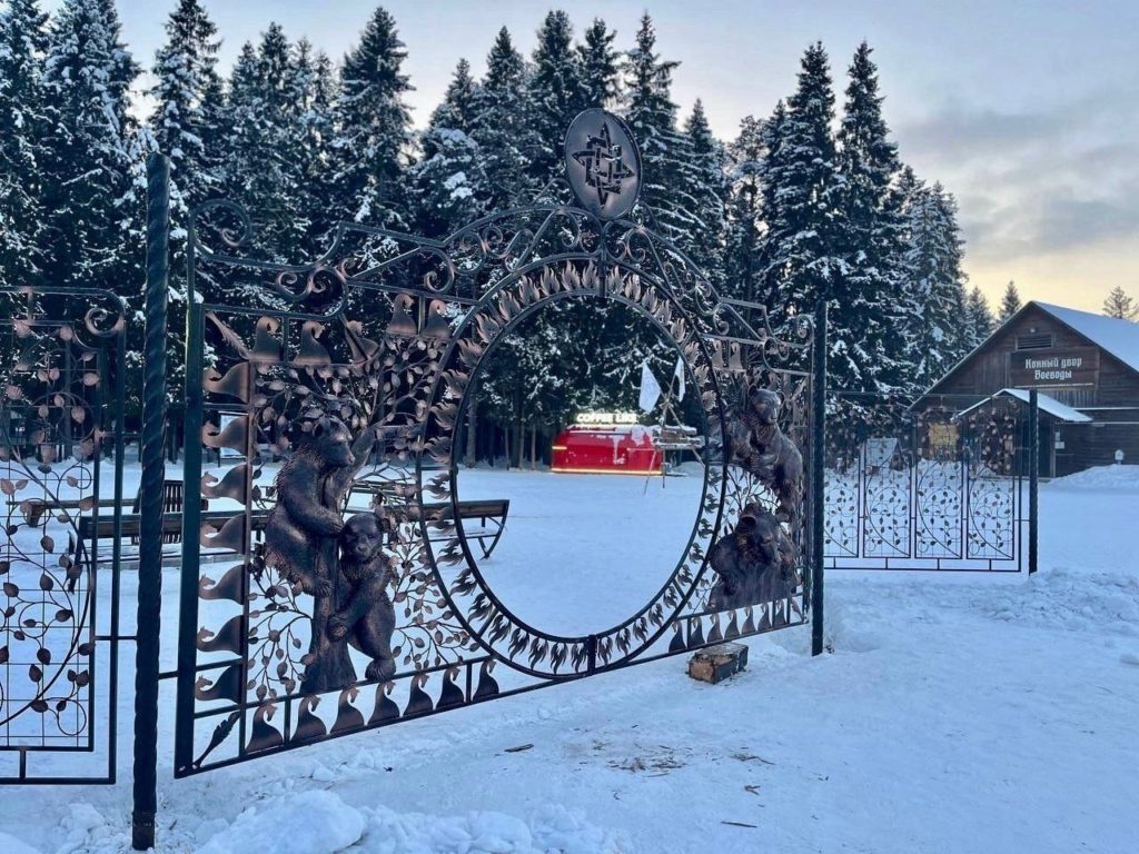 «Окно в ад»: в парке Кирова спилили новые ворота из-за недовольства Бориса Корчевникова